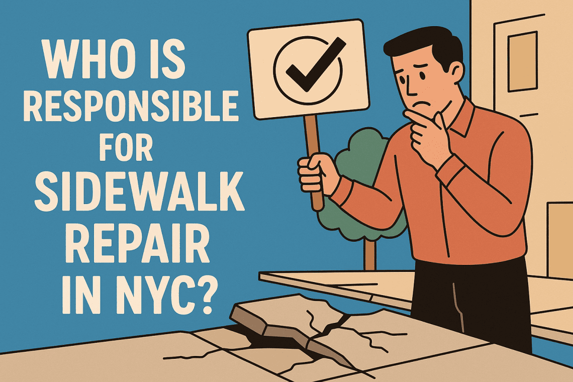 Sidewalk Repair in NYC